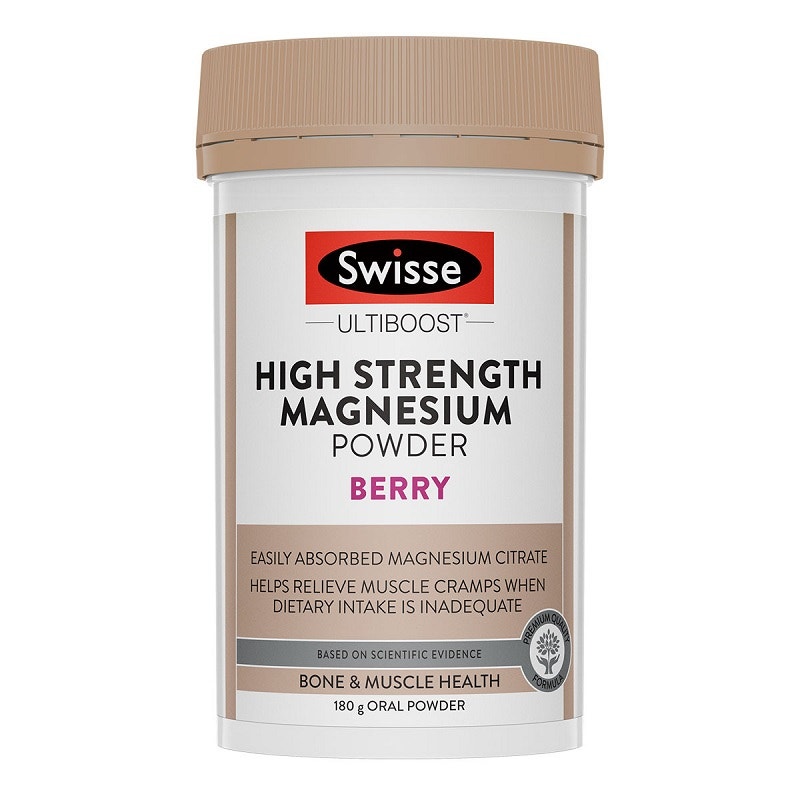 Swisse 高强度营养镁粉（浆果味）180g