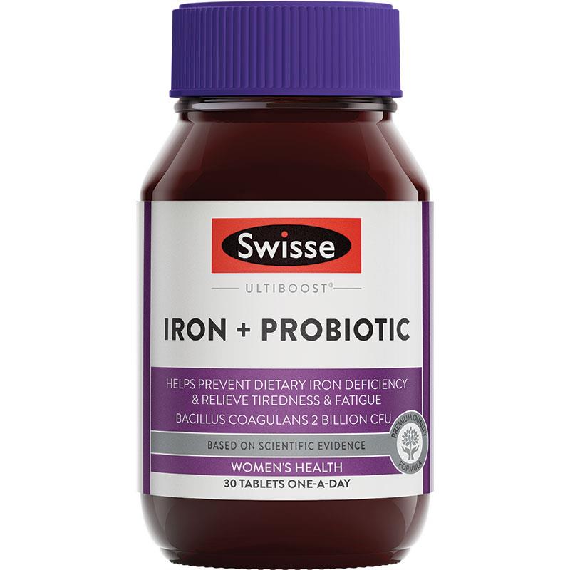 Swisse 高强度益生菌及铁元素 30片