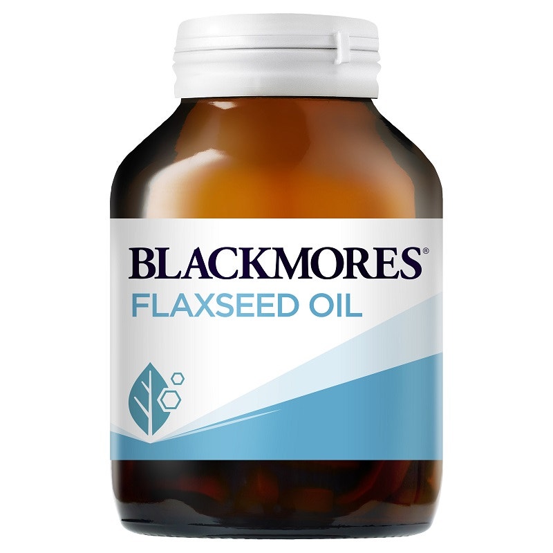 Blackmores 澳佳宝 亚麻籽油胶囊 分解胆固醇 100粒
