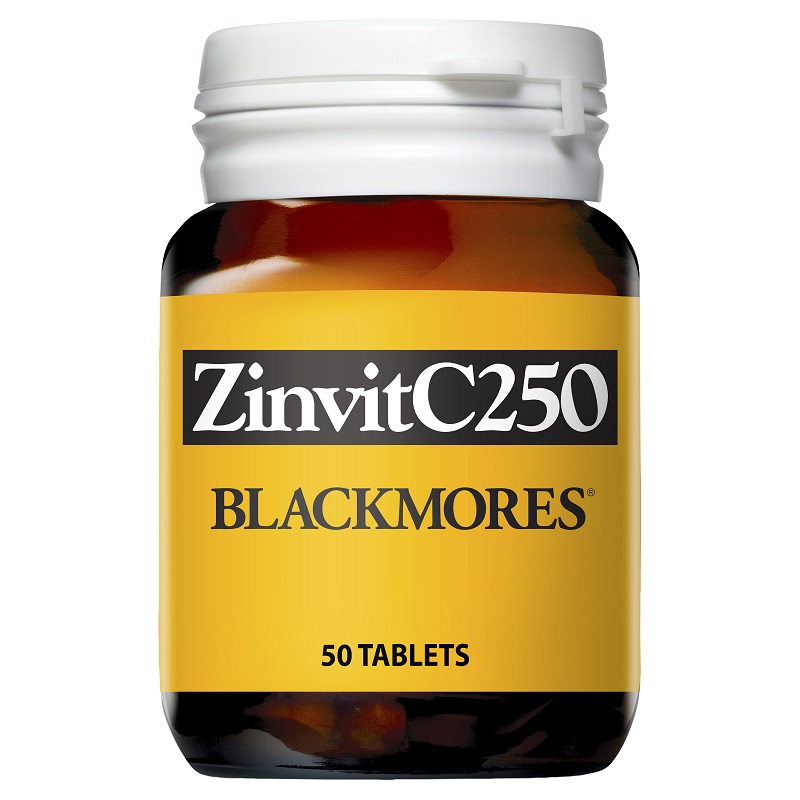 Blackmores 澳佳宝 Zinvit C 补充锌镁维生素C 250mg 50片