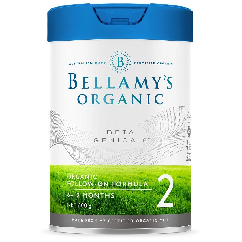 Bellamys 贝拉米 有机白金版2段幼儿配方奶粉  6-12个月 800g