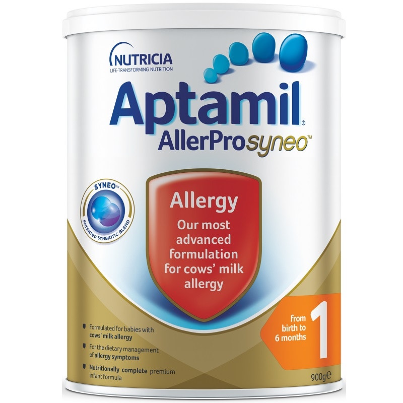 Aptamil 澳洲爱他美金装AllerPro抗过敏配方一段奶粉（0-6个月） 深度水解  900g （抗过敏、营养）
