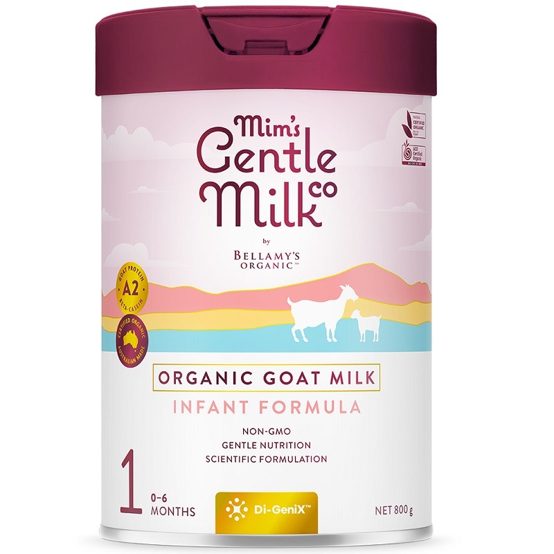 Bellamys 贝拉米 挚纯有机婴儿配方山羊奶粉 1段（适用于0-6个月） 800g