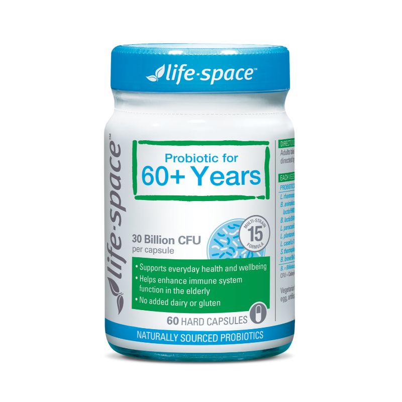 Life Space 老年人益生菌 调节肠胃免疫力 60岁以上 60粒