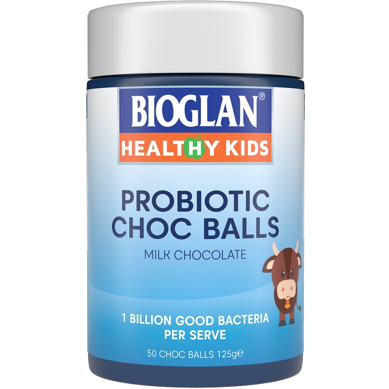 Bioglan 宝兰 儿童益生菌巧克力球 50粒（调节肠胃、免疫力）