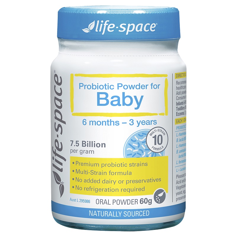 Life Space 婴儿益生菌粉 60g（6月-3岁） (调节肠胃 免疫力)