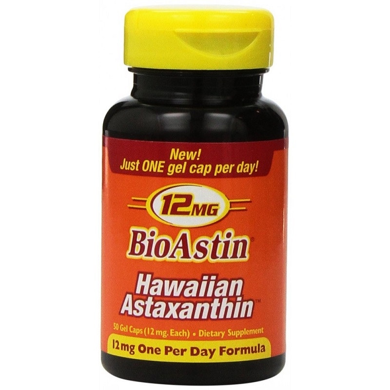 BioAstin 天然虾青素凝胶胶囊 50*12mg 粒（抗氧化、免疫力）