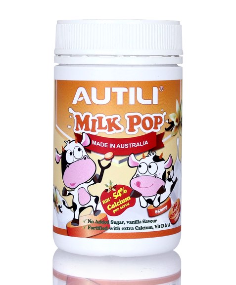 Autili 澳特力 850mg 高钙牛奶咀嚼片 180片（香草味）