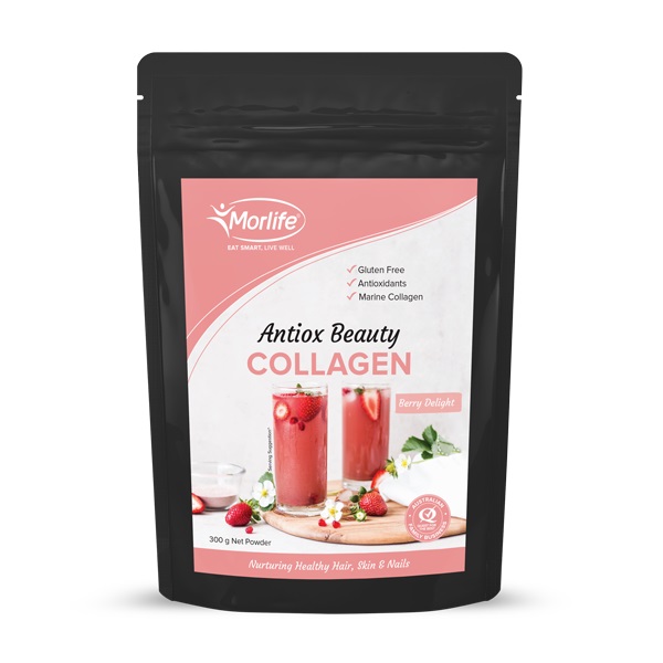 Morlife 胶原蛋白抗氧美容粉（浆果味）300g