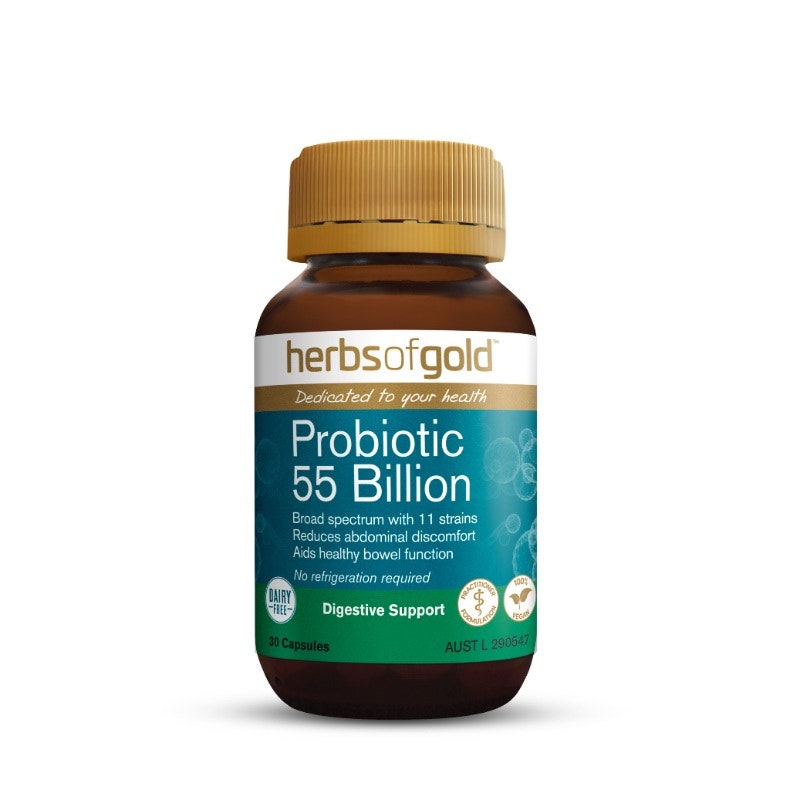 Herbs of Gold  550亿成人活性益生菌胶囊 30粒 （调节肠胃 增强免疫力）