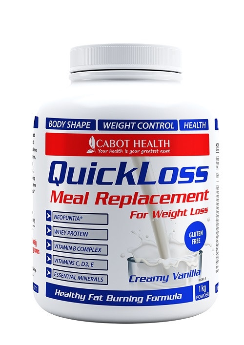 Sandra Cabot s  膳食纤维营养饱腹轻体塑形代餐粉 香草味 1Kg