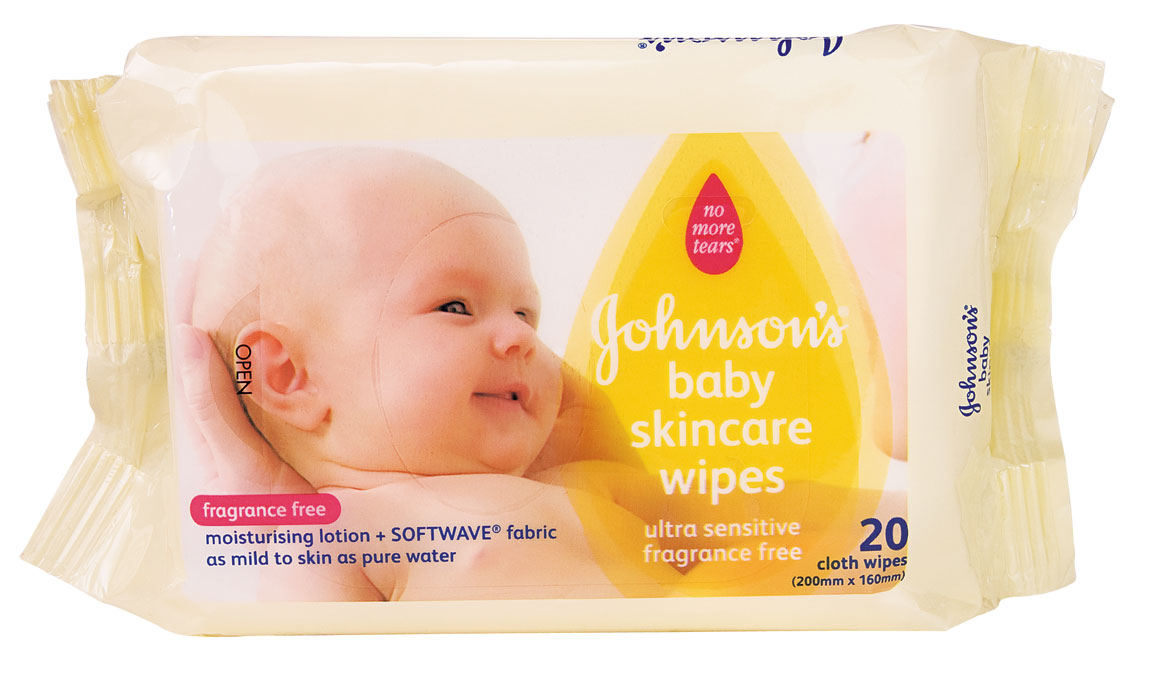 Johnson's 强生 婴儿护肤湿巾（无香型）20抽