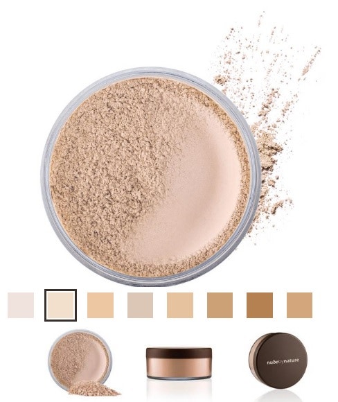 Nude By Nature 天然矿物质遮瑕防晒散粉（浅肤色调）15g