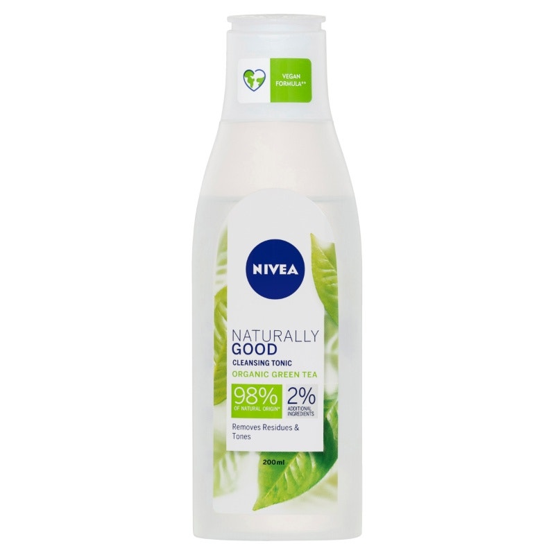 Nivea Naturally Good Organic Green Tea Cleansing Tonic 200ml