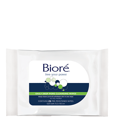 Biore 每日毛孔深层清洁湿巾25