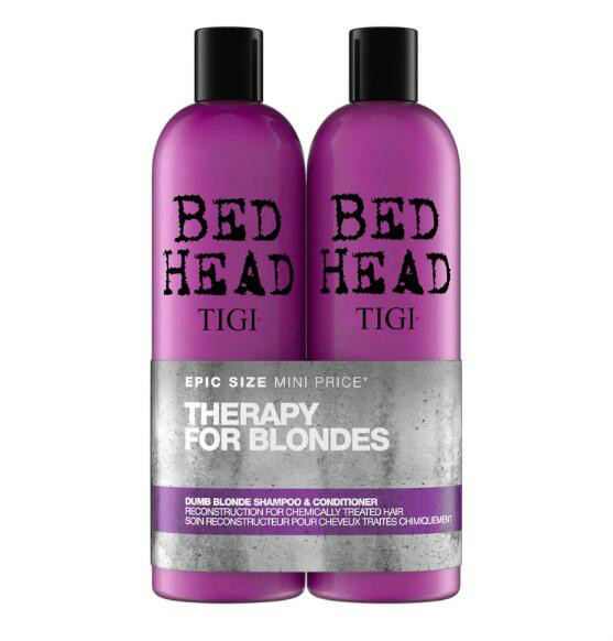 TIGI Bed Head 蒂芝 金发尤物修护两件套装 洗发水750ml+护发素750ml
