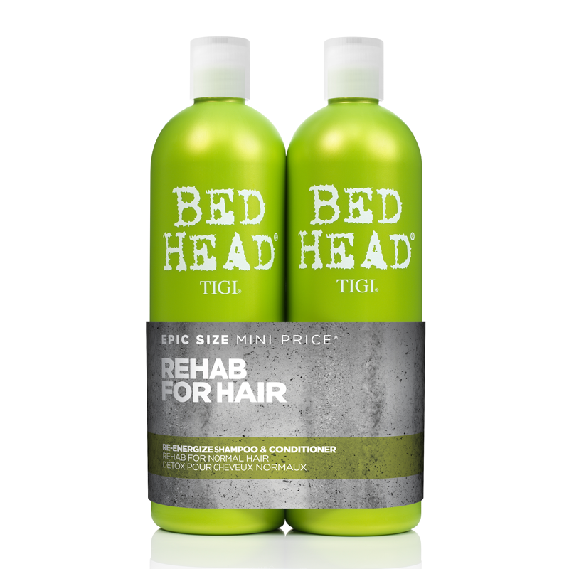 TIGI Bed Head 蒂芝 摩登都市活力再现两件套装 洗发水750ml+护发素750ml