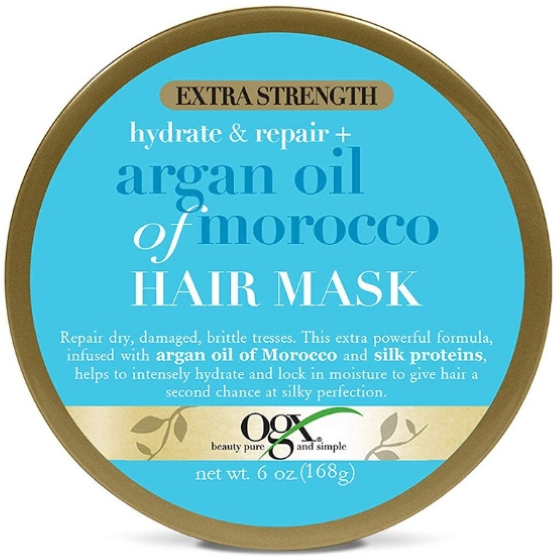 OGX 摩洛哥坚果油保湿滋养护发膜 168g