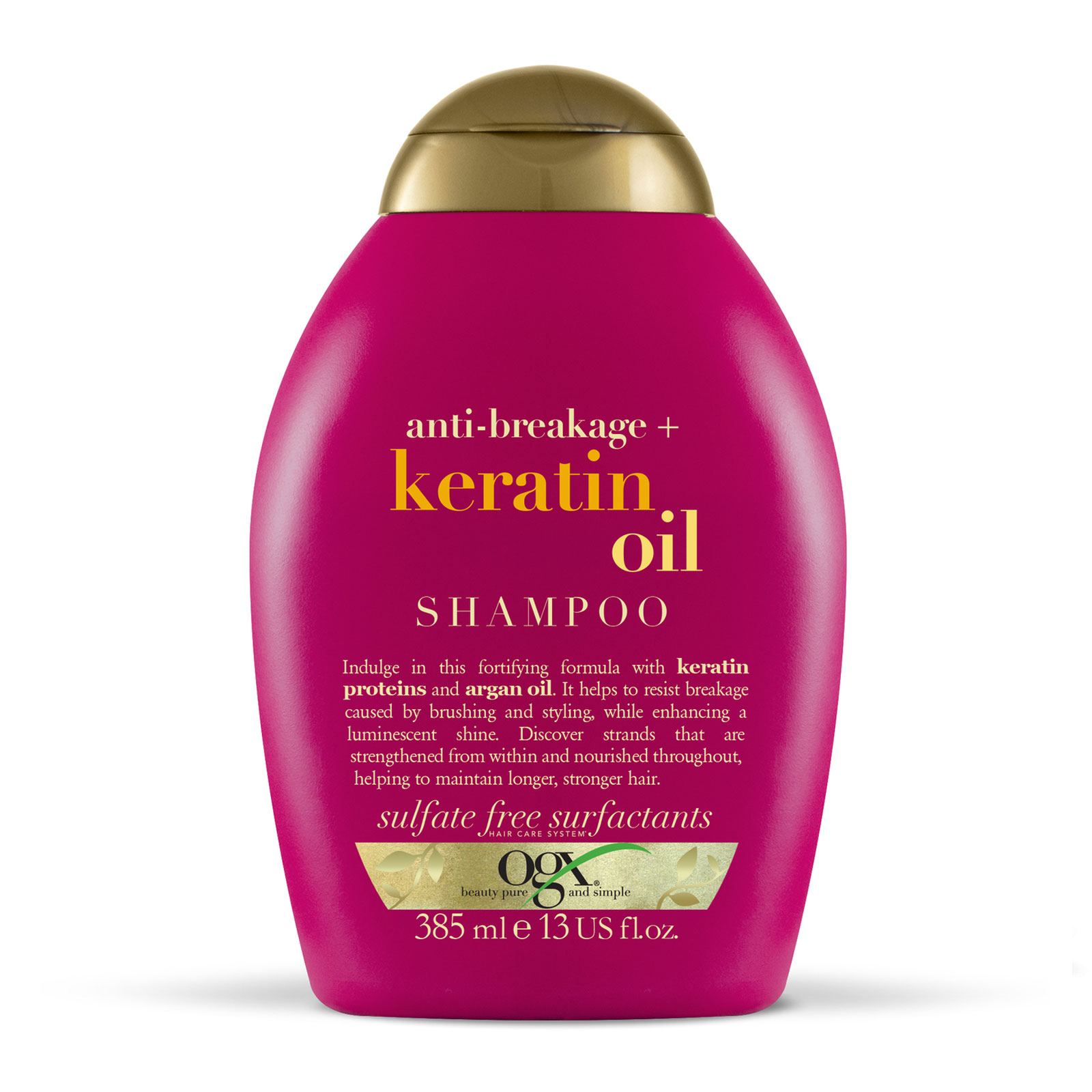 OGX 角蛋白滋养修复洗发水 385ml