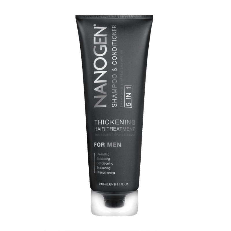 NANOGEN 5合1男士头发生长因子洗头水 240ml