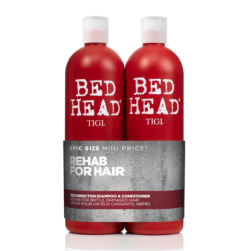 TIGI Bed Head 蒂芝 摩登都市健康强韧两件套装 洗发水750ml+护发素750ml