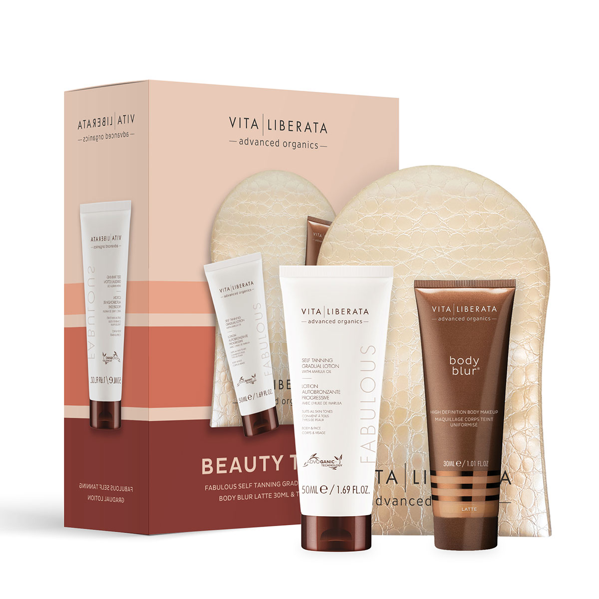 Vita Liberata 身体美黑两件套装 美黑乳30ml+渐进美黑乳50ml