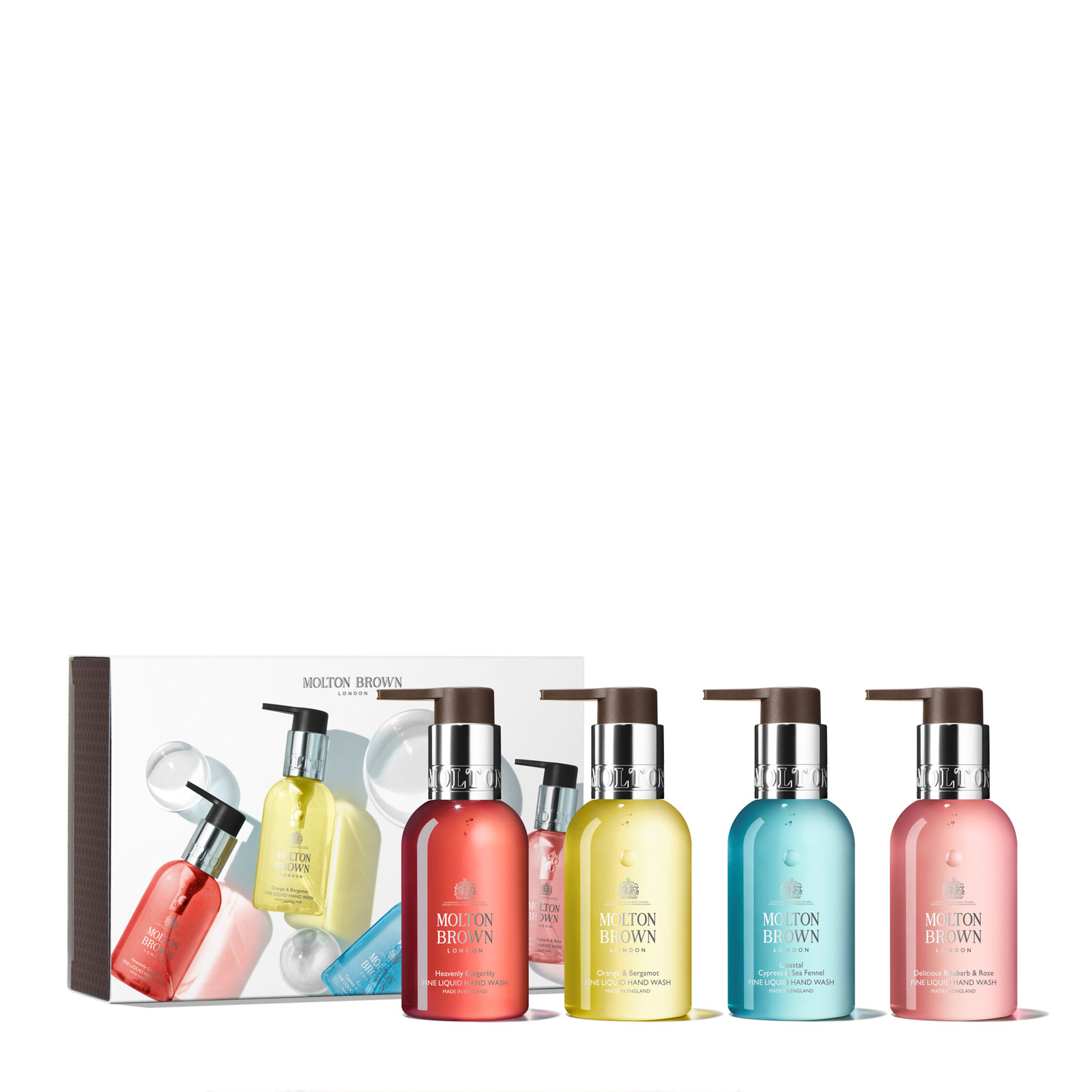 Molton Brown 摩顿布朗 植物香氛洗手液四件套装 4x100ml