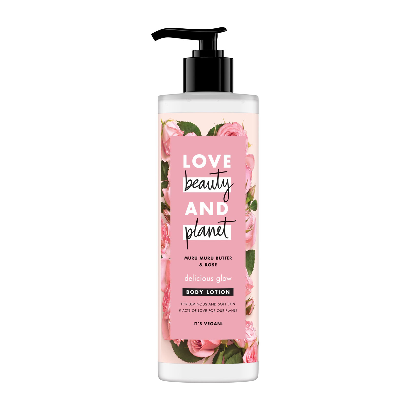 Love Beauty and Planet 花漾星球 玫瑰+巴西棕榈精油润肤保湿身体乳 400ml