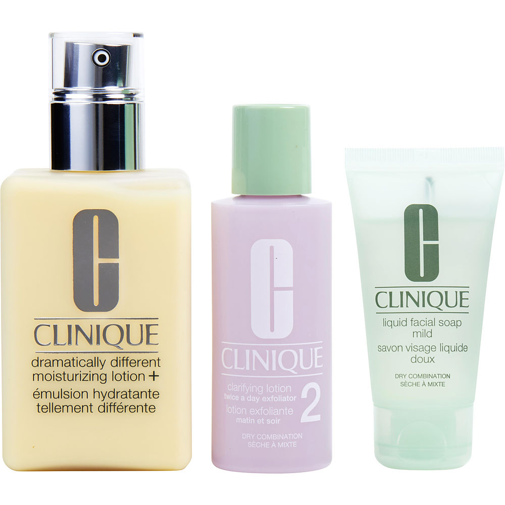 CLINIQUE 倩碧护肤套装  黄油特效润肤露200ml+液体洁面皂30ml+2号洁肤水60ml