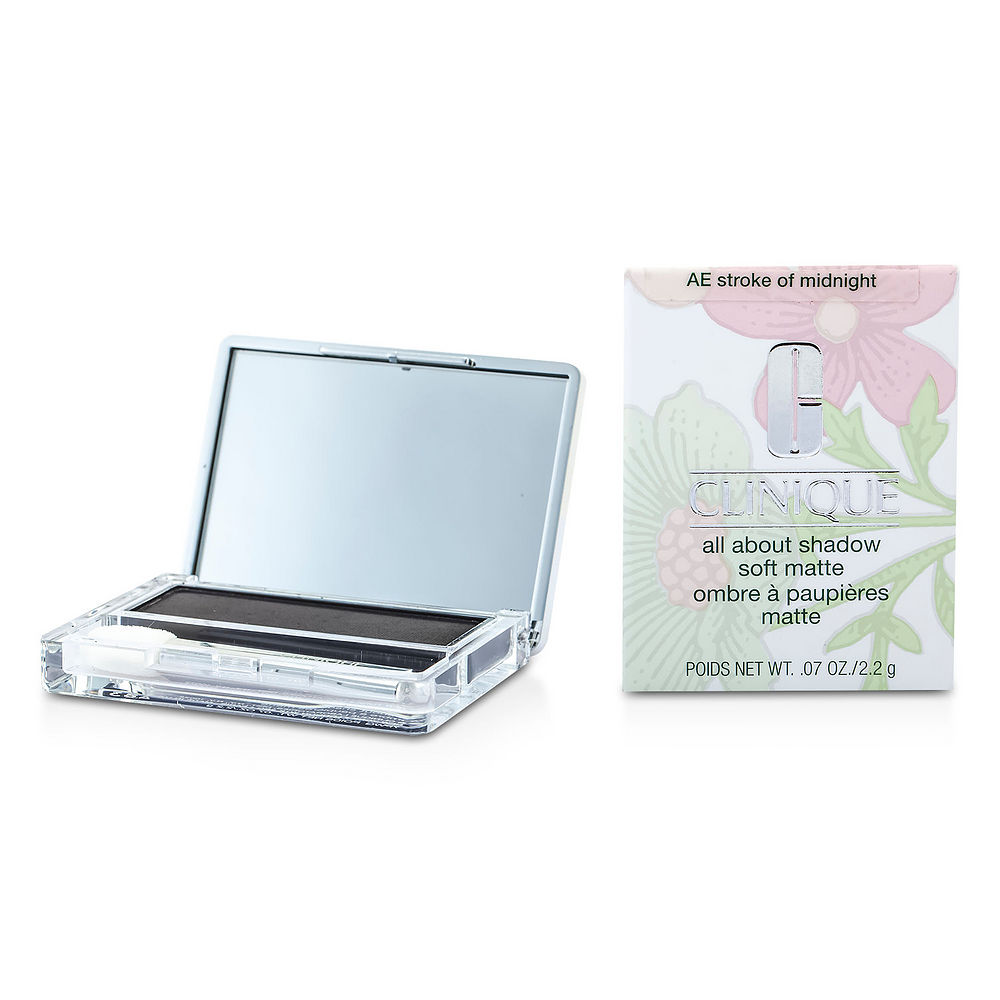 Clinique; Eye Color; All About Shadow Soft Matte -   AE Stroke Of Midnight --2 2g 0 07oz