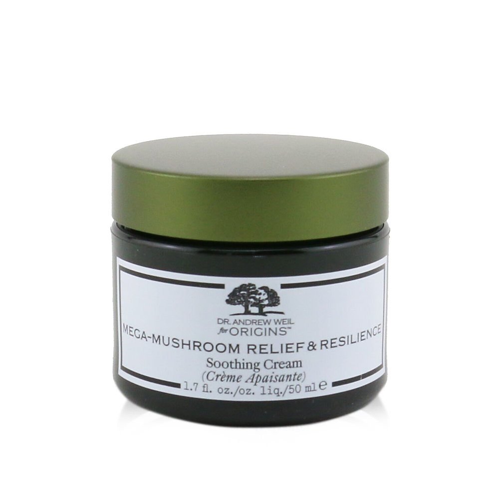 --Origins; day care; Dr  Andrew Mega-Mushroom Skin Relief & Resilience Soothing Cream  --50ml 1 7oz