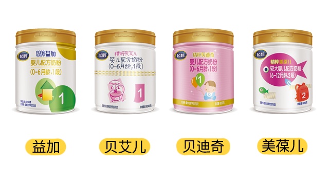 飞鹤精粹系列4款奶粉产品图 飞鹤精粹系列4款奶粉产品图
