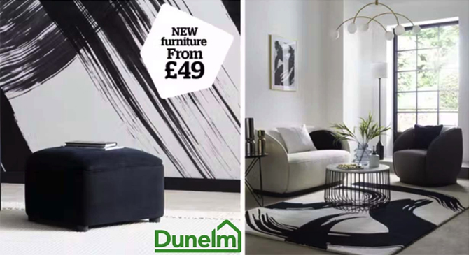 英国家居产品零售商Dunelm最新家具 49镑起，快来抢购吧！