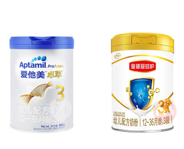 爱他美卓萃和金领冠珍护该如何选，哪款奶粉各个方面都表现不错？