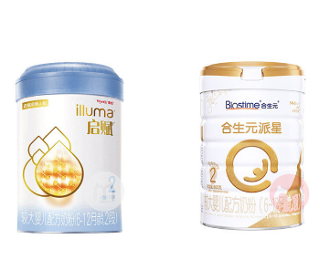 惠氏启赋蓝钻和合生元派星哪款吸收和消化好，2段选择哪款？