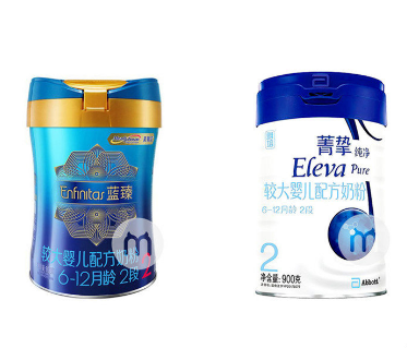 美赞臣蓝臻和雅培菁挚纯净该如何选择，2段奶粉哪款有优势？