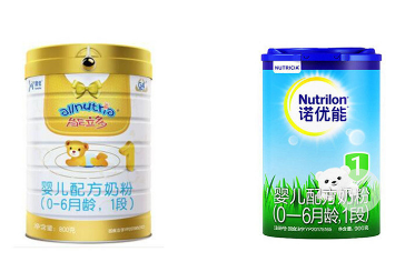 诺优能和能力多该如何选择，1段奶粉哪款适合宝宝？