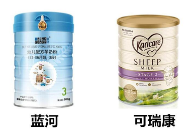 蓝河绵羊奶粉和可瑞康绵羊奶粉该怎么选，哪款奶粉适合宝宝？