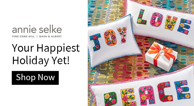 Annie Selke官网现有家纺床品单品热卖 好价淘