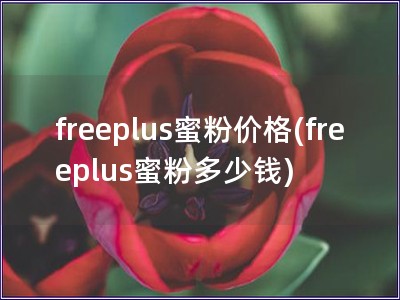 freeplus蜜粉价格(freeplus蜜粉多少钱)