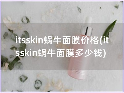 itsskin蜗牛面膜价格(itsskin蜗牛面膜多少钱)