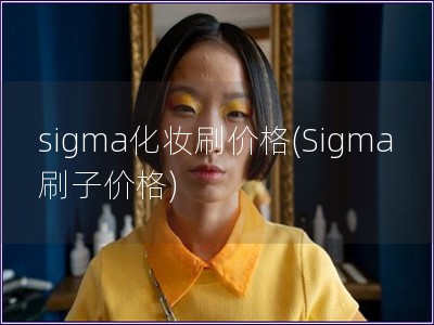 sigma化妆刷价格(Sigma刷子价格)