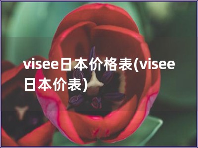 visee日本价格表(visee日本价表)