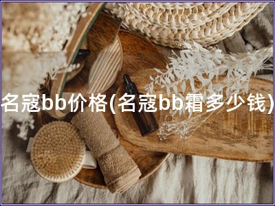 名寇bb价格(名寇bb霜多少钱)