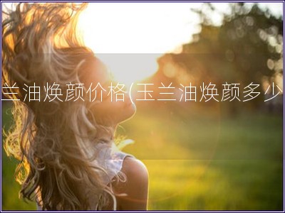 玉兰油焕颜价格(玉兰油焕颜多少钱) 玉兰油焕颜价格(玉兰油焕颜多少钱)