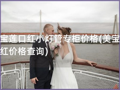 美宝莲口红小灯管专柜价格(美宝莲口红价格查询) 美宝莲口红小灯管专柜价格(美宝莲口红价格查询)