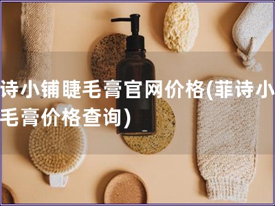 菲诗小铺睫毛膏官网价格(菲诗小铺睫毛膏价格查询)